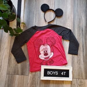 Boys Mickey Mouse Baseball T | Valentine's